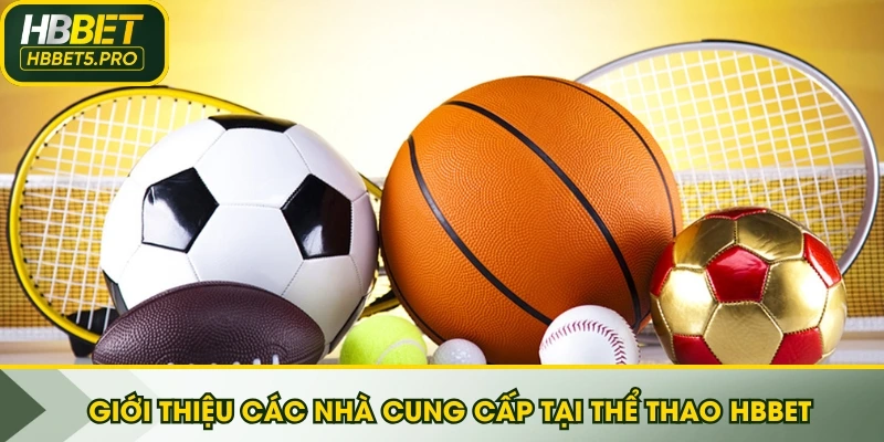 Giới thiệu các nhà cung cấp tại thể thao HBBET