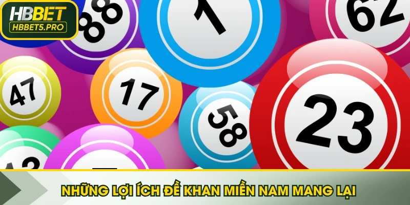 Những lợi ích đề khan miền Nam mang lại