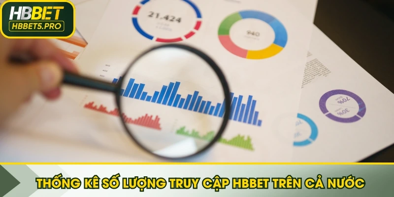 Thống kê số lượng truy cập HBBET trên cả nước